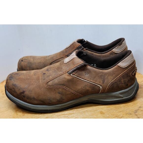 Red Wing Shoes 6705 SlipOn Brown Leather Non Slip Safety Toe  display picture 1